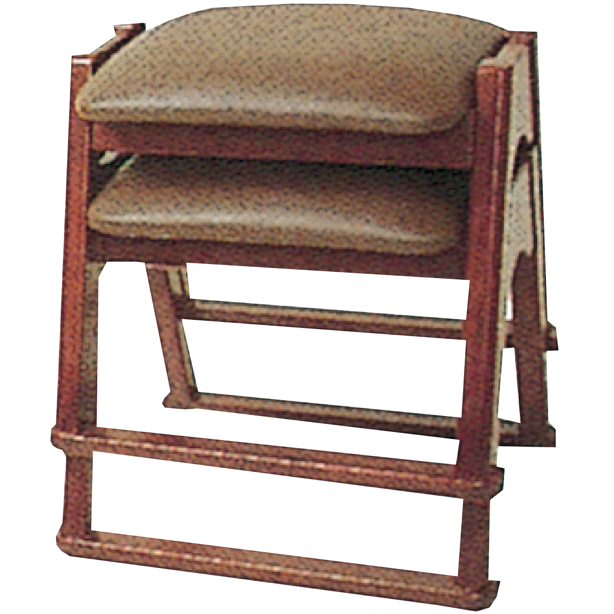 木製本堂用椅子　TRシリーズ 2枚目