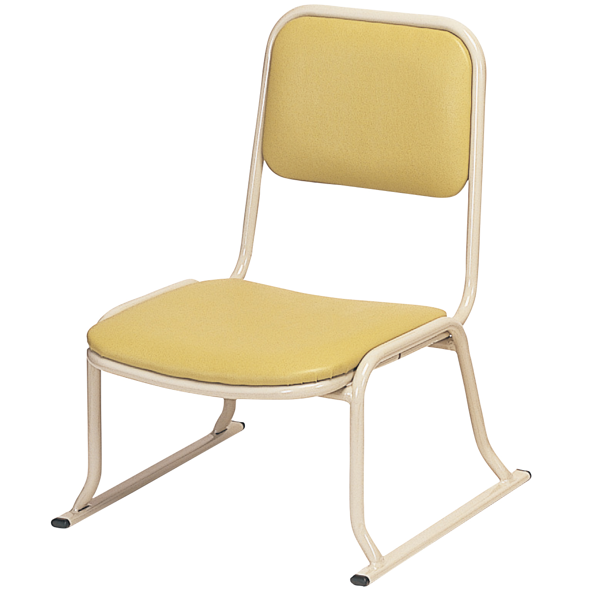 E4023本堂お詣り用椅子(アルミ製)