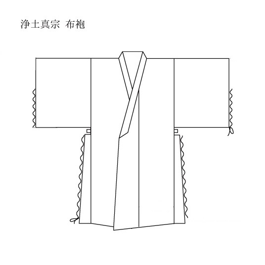 A3132夏用布袍　正絹製①織色駒撚紗地