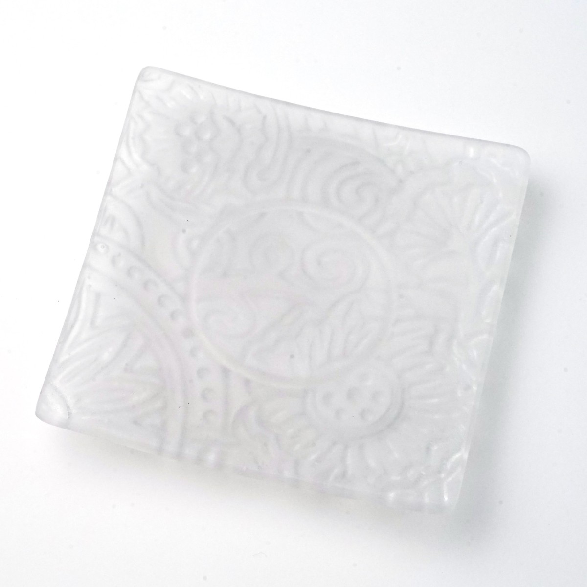 四角皿　Otani Yoshiko Glass 8枚目